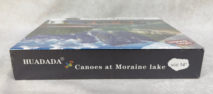 1000 Piece Canoes at Moraine Lake Puzzle - Brand New!