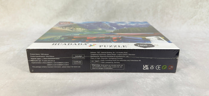 1000 Piece Canoes at Moraine Lake Puzzle - Brand New!