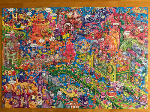 1000 Piece Catndyland Puzzle - Certified Complete!