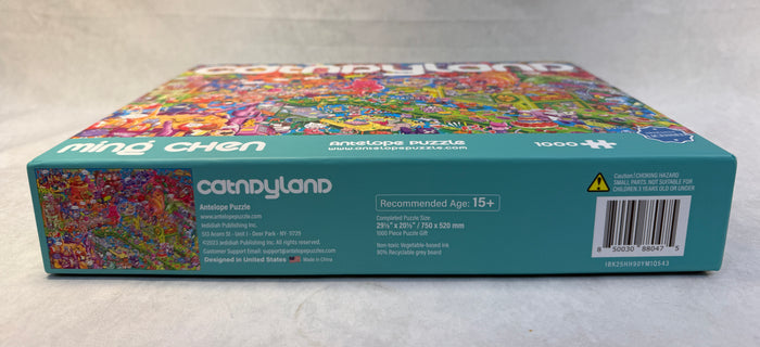 1000 Piece Catndyland Puzzle - Certified Complete!