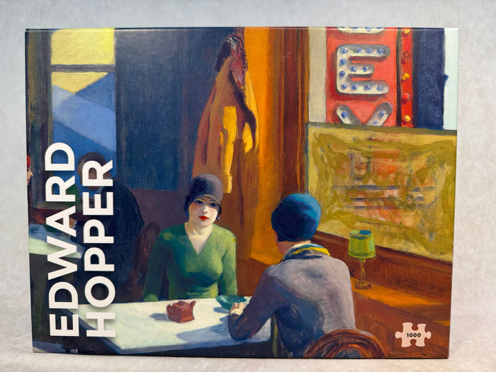 1000 Piece Edward Hopper Chop Suey Puzzle by Pomegranate - Certified Complete!