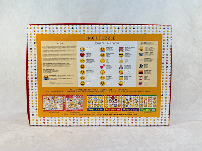 1000 Piece Emoji What's Your Mood? Eurographics Puzzle - Certified Complete!