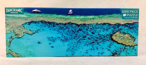 1000 Piece Great Barrier Reef Panoramic Puzzle - Brand New!