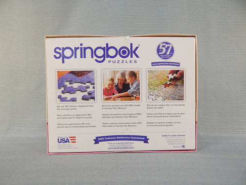 1000 Piece Icing on the Cake Springbok Puzzle - Certified Complete!