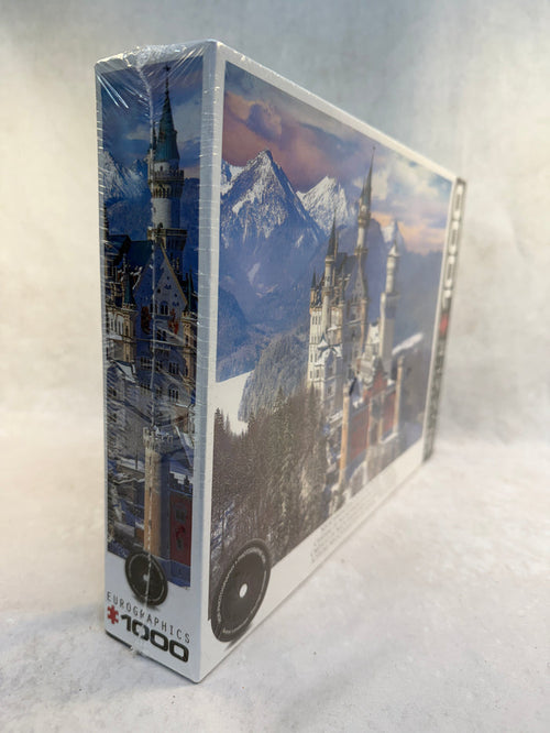 1000 Piece Neuschwanstein Castle Puzzle by Eurographics - Brand New!