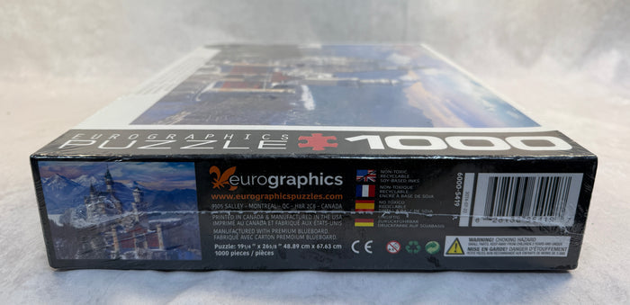 1000 Piece Neuschwanstein Castle Puzzle by Eurographics - Brand New!