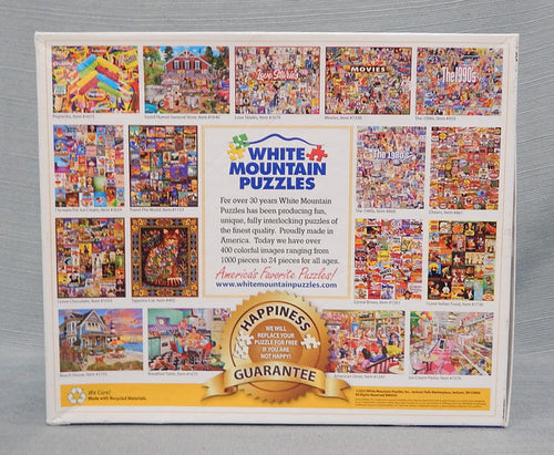 1000 Piece Ski Posters Puzzle