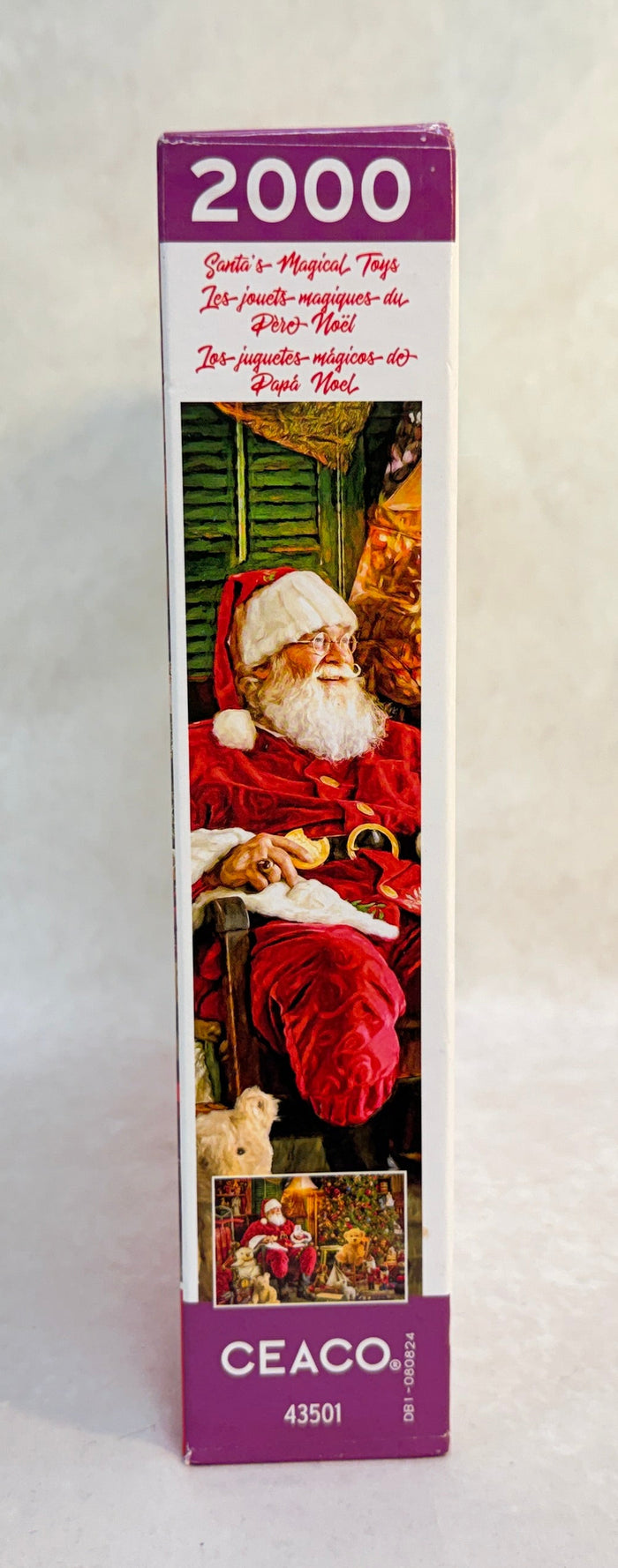 2000 Piece Santa's Magical Toys Ceaco Puzzle - Brand New!
