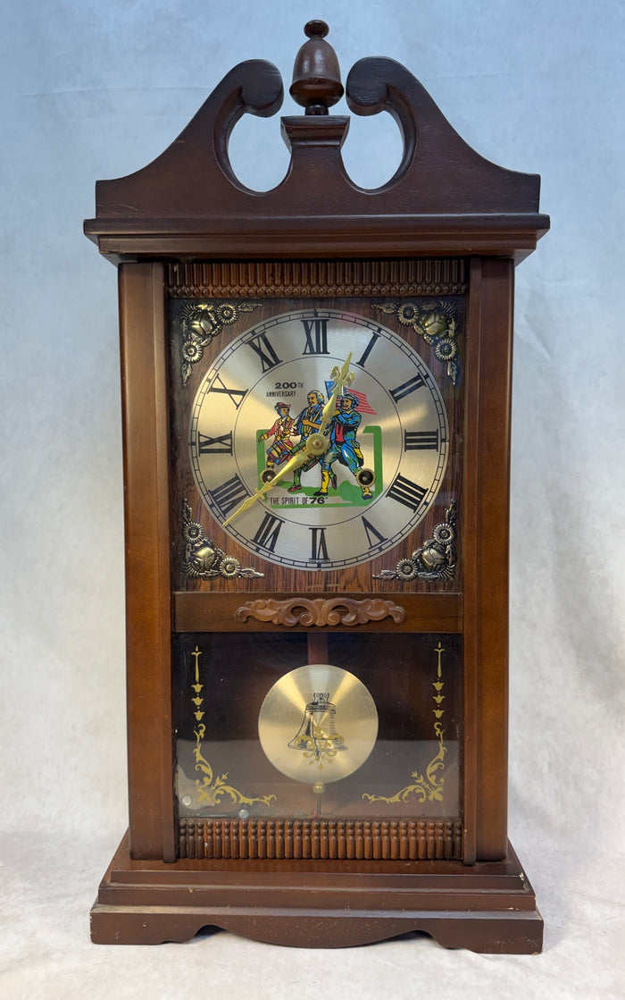 200th Anniversary The Spirit of 1776 Mantel Clock