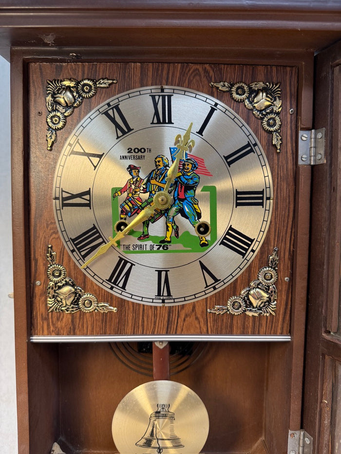 200th Anniversary The Spirit of 1776 Mantel Clock