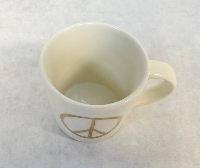2015 Starbucks 3 oz. Peace Sign Mini Espresso Mug