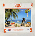 300 Piece LOL Dogs & Cats at the Beach Puzzle - Brand New!
