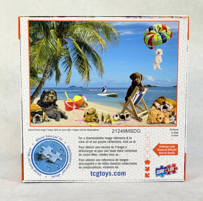 300 Piece LOL Dogs & Cats at the Beach Puzzle - Brand New!
