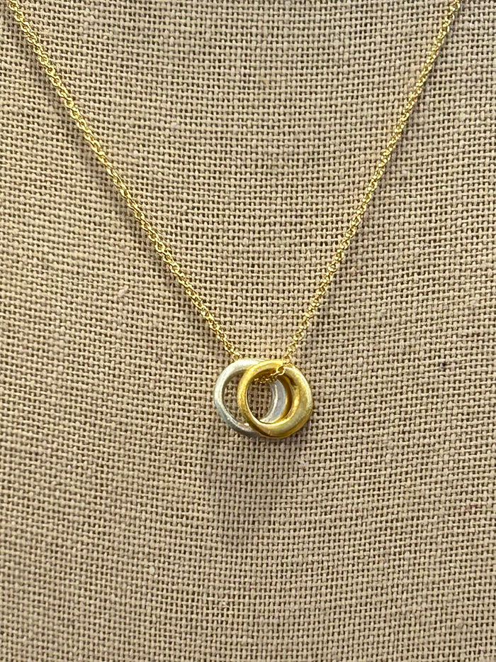 Two Little Circles Necklace