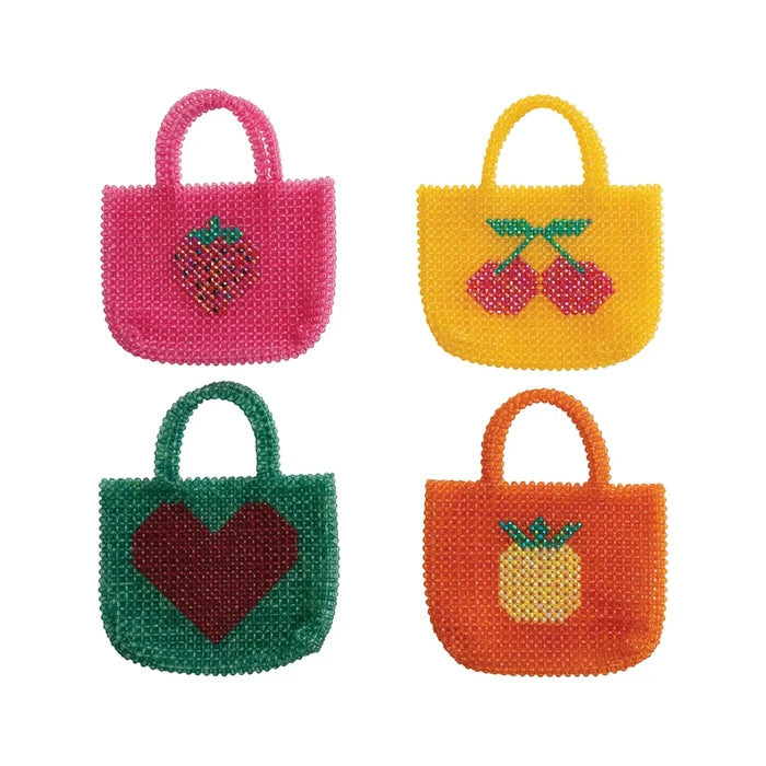 Acrylic Beaded Handbag
