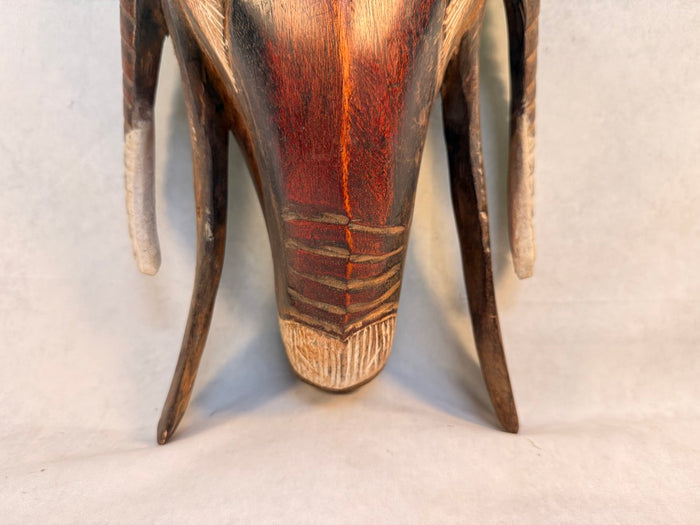 African Tribal Rams's Head Mask