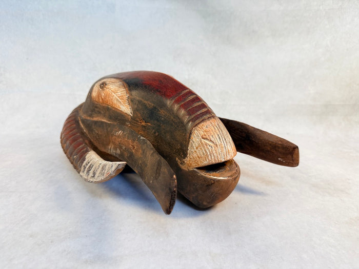 African Tribal Rams's Head Mask