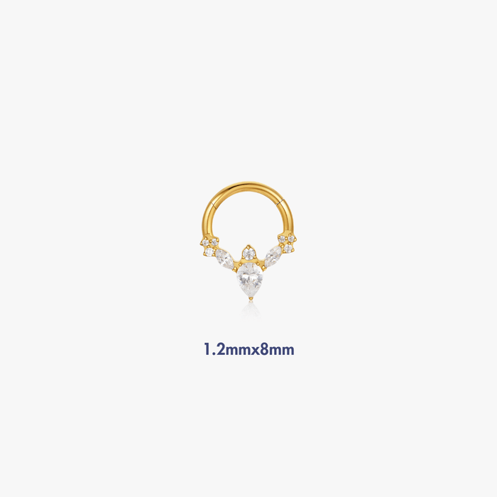 Alice Titanium Hoop (Single) - Flaire & Co.