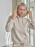 Alpaca Pima Hoodie in color Sand