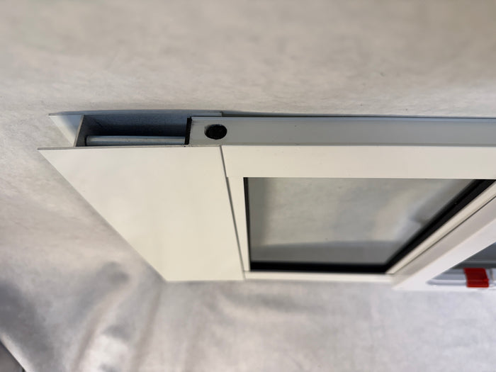Aluminum Cat Door for Window, Medium 28"-32" - Brand New!
