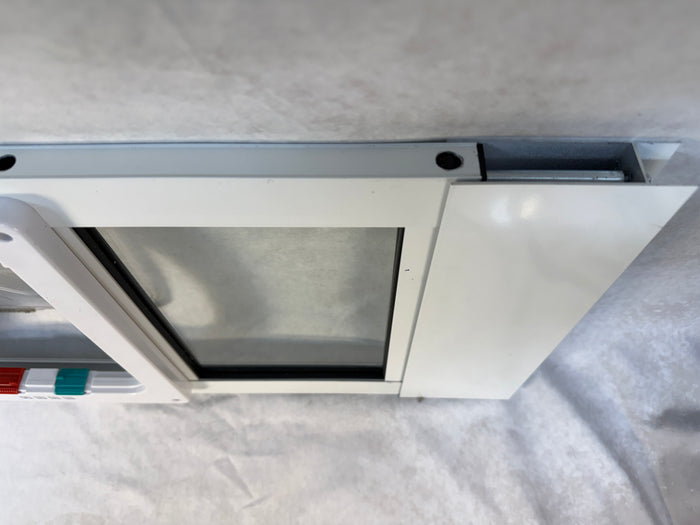 Aluminum Cat Door for Window, Medium 28"-32" - Brand New!