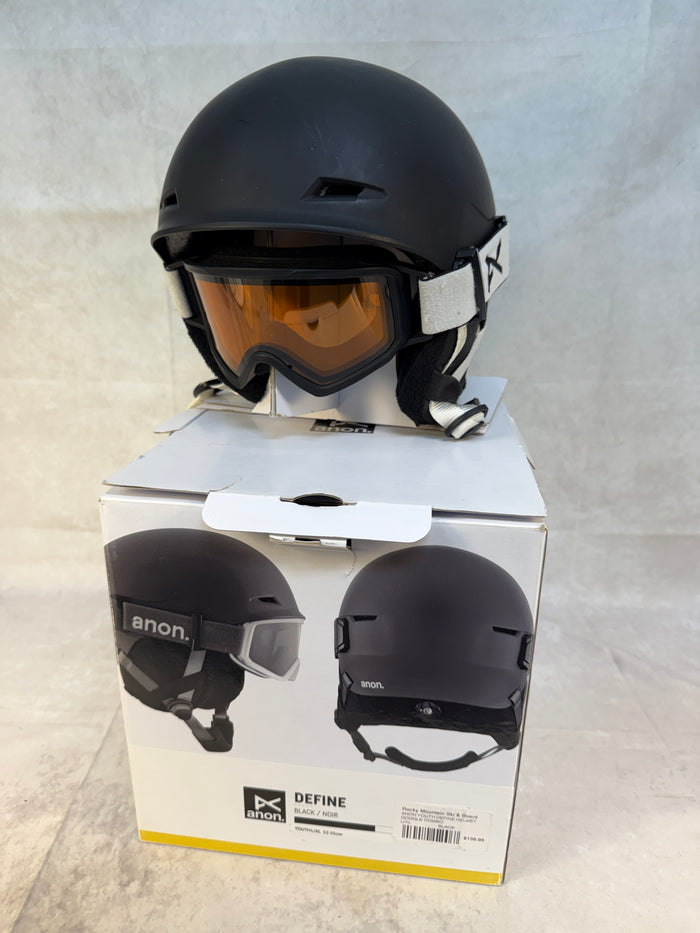 Anon Rocky Mountain Youth Define Helmet w/Goggles Ski & Board L/XL