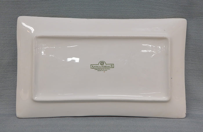 Antica Fornace Artichoke and Eggplant 18x10 Tray