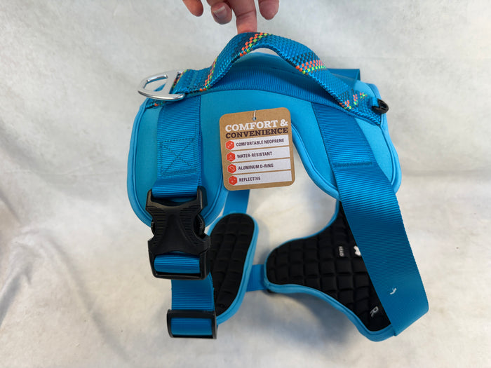 Arcadia Trail Neoprene Dog Harness, X-Large Turquoise Blue - Brand New!