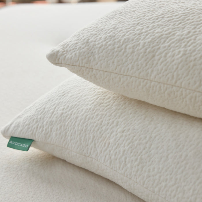 Avocado Organic Pillow with Natural Latex and Kapok Fill