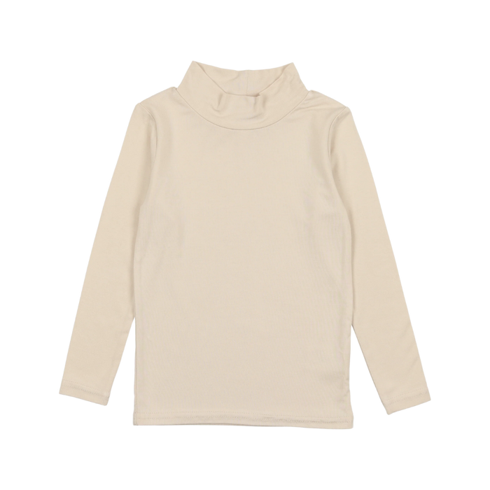Bamboo Mockneck -Ecru