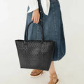 Basket Weave Tote Bag