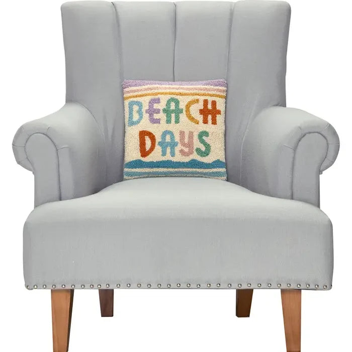 Beach Days Hook Pillow