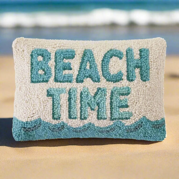 Beach Time Hook Pillow