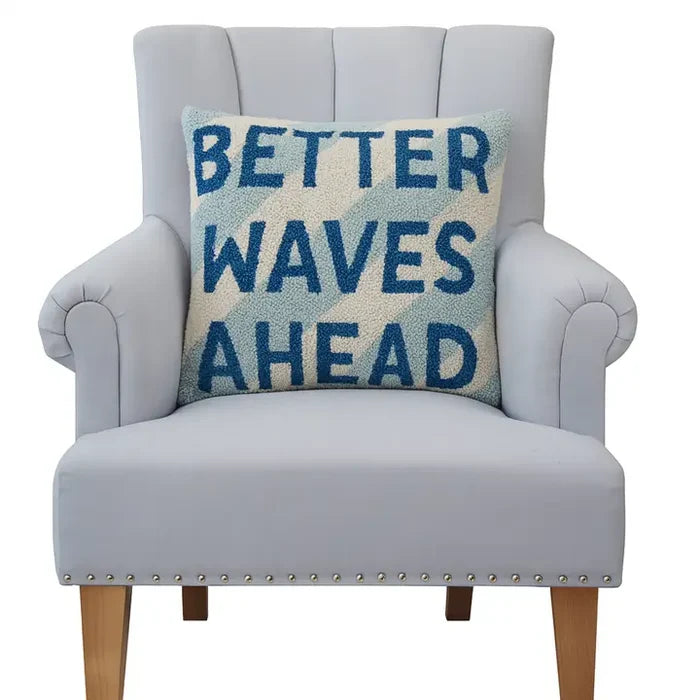 Better Waves Ahead Hook Pillow