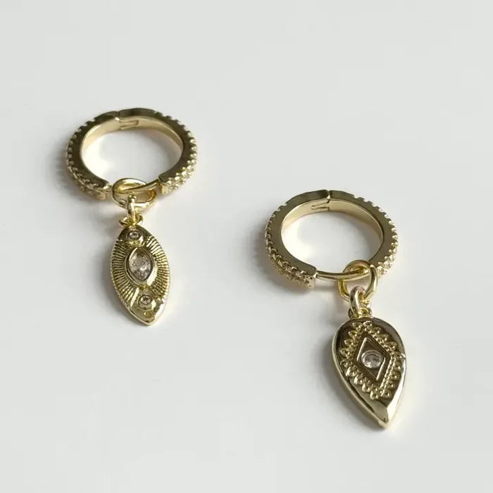 Biana Mismatch Hoops