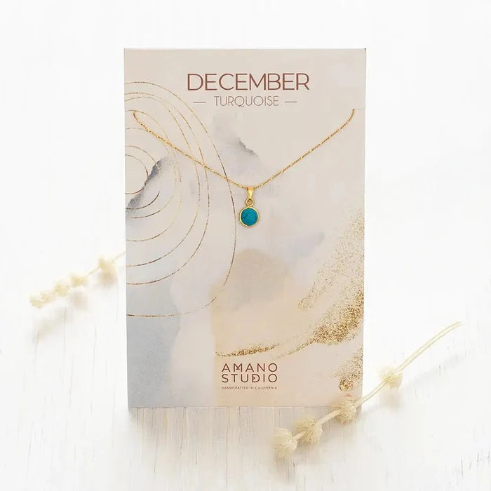 Birthstone Necklace - The Riviera Towel Company