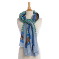 Block Printed Scarf/Sarong
