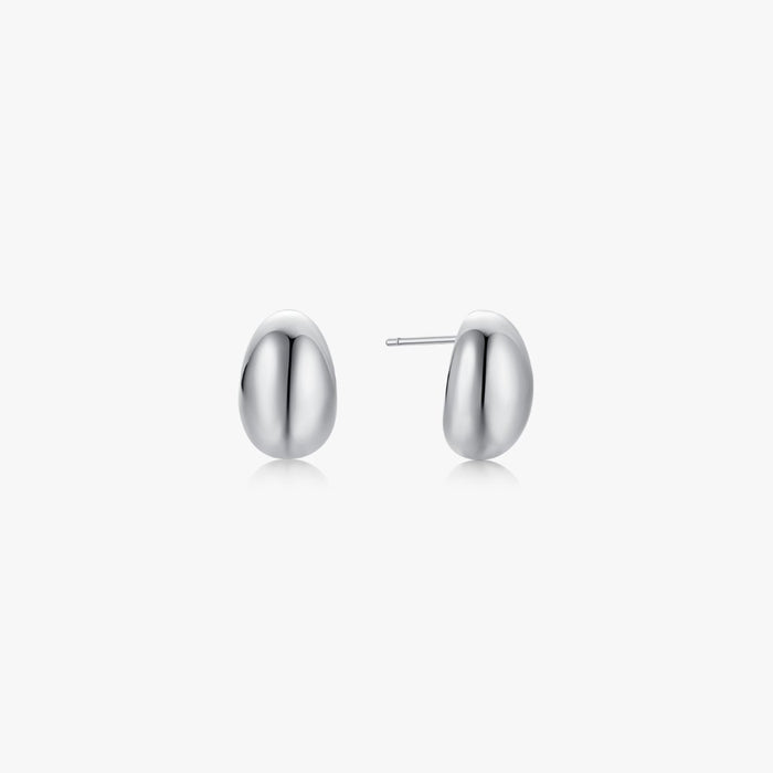 Bold Oval Stud (Greek Inspired Collection) - Flaire & Co.