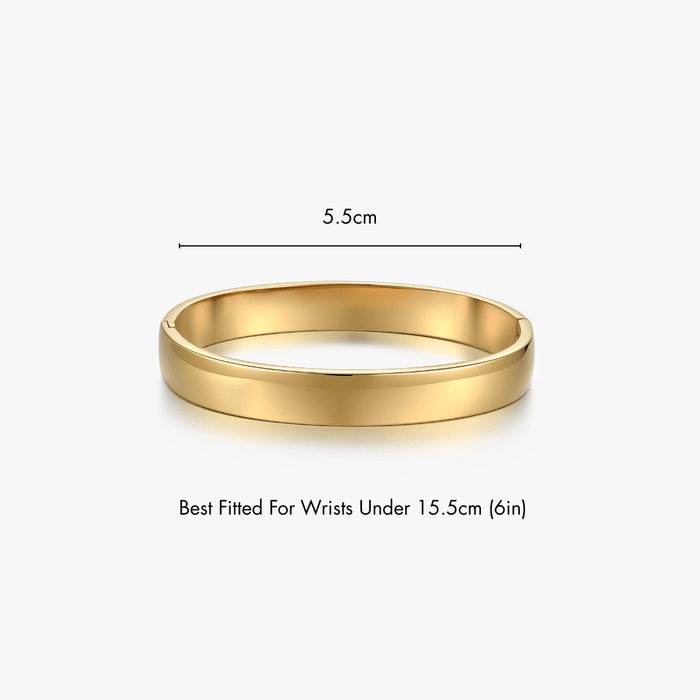Bold Simple Stacker Cuff Bangle - Flaire & Co.