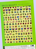 Bug Buddies nail art sheet flat lay
