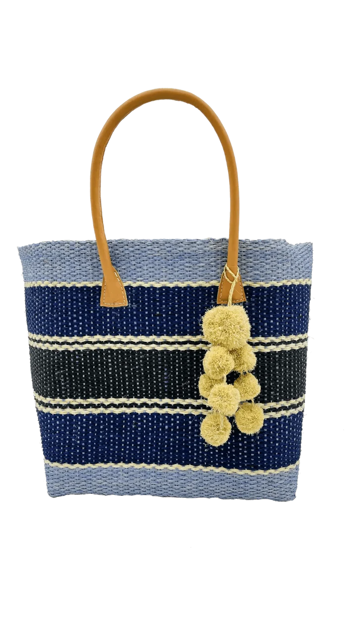Cabrillo Sisal Basket - The Riviera Towel Company