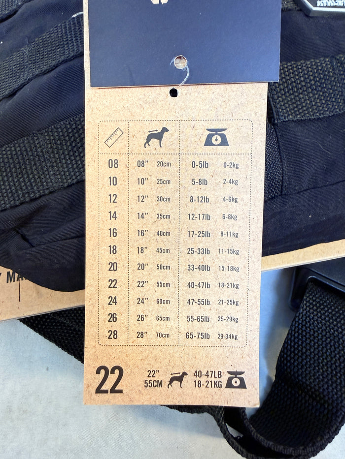 Canada Pooch Pack It Rain Jacket, 22" - Brand New!