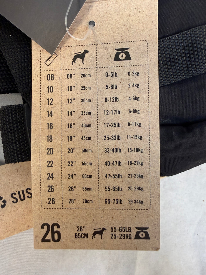 Canada Pooch Pack It Rain Jacket, 26" - Brand New!