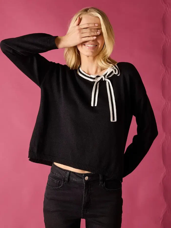 Cardiff Bow Tie Sweater