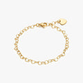 Celia Heart Chain Bracelet in Gold - Flaire & Co.