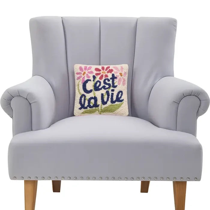 C'est La Vie Hook Pillow
