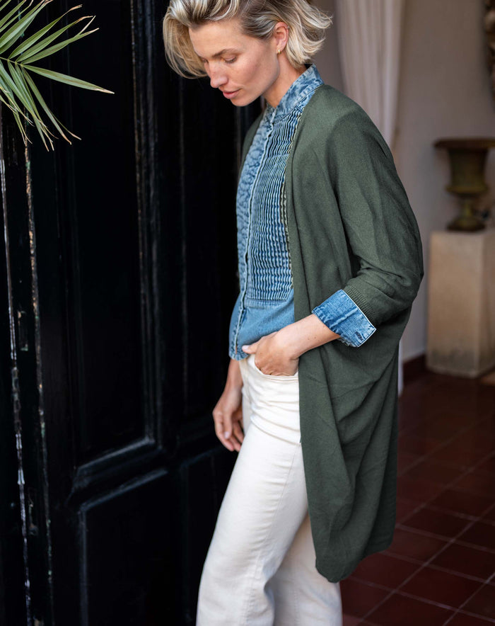 Chambray Tuxedo Shirt