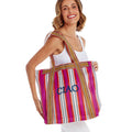Ciao Striped Tote Bag - The Riviera Towel Company