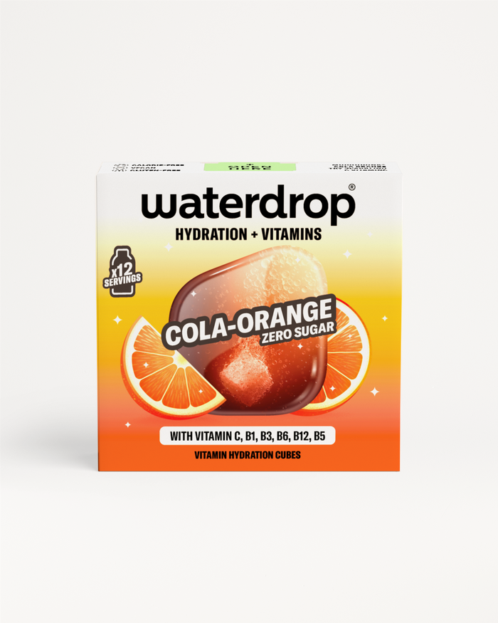 Hydratační kostky COLA ORANGE 12ks s vitamíny.