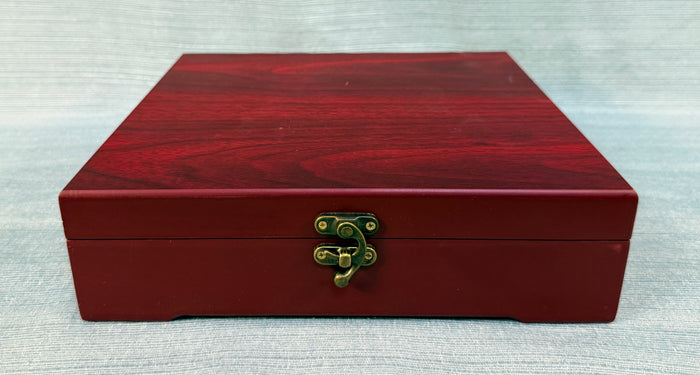 Connoisseur Corkscrew Deluxe Wood Box Set (missing foil cutter)